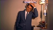 North by Northwest (1959)Cary Grant, bathroom, mirror and railway